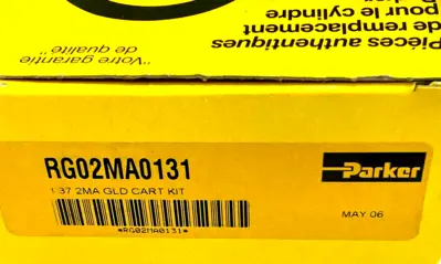 NEW PARKER RG02MA0131 1.37 2MA GOLD CARTRIDGE KIT