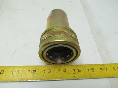 Foster H8 Quick Disconnect Coupler 1"NPT Cadmium Plated Steel