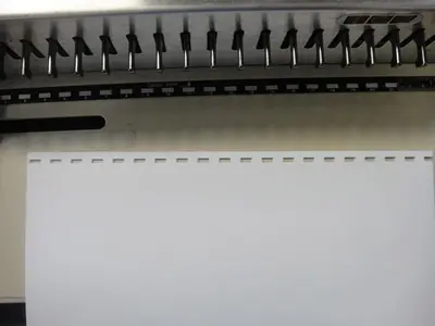 TCC Plastic Comb Binding Machine