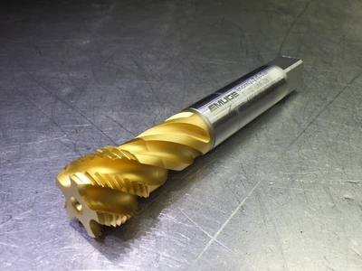 Emuge 1-12 2B 5 Flute HSSE SF Bottom Tap .60" Shank CU513700.5052 (LOC334)