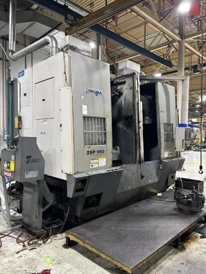 2006 OKUMA 2SP-V60 Boring Mills Vertical CNC | USED CNC (1)