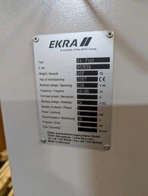USED 2007 EKRA X4-PROF