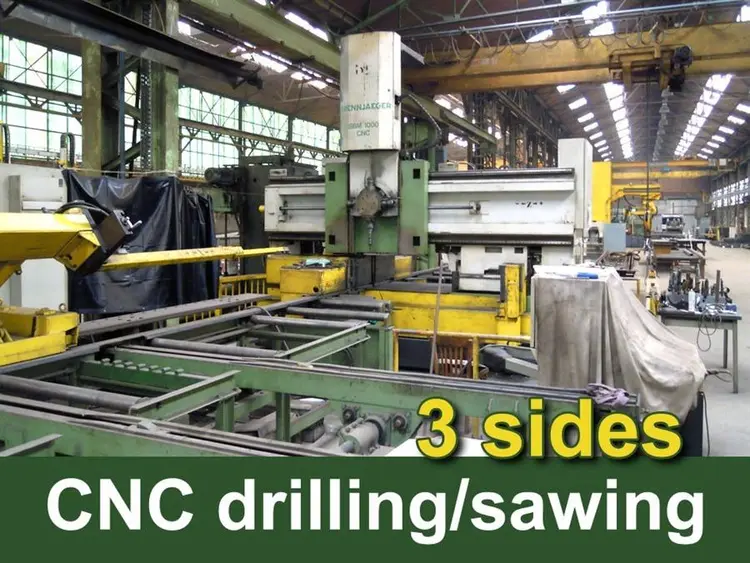 Used TRENNJAEGER SBM 1000 CNC SAW/DRILL LINE Beam / Drill Lines | Apt International N.V #365273