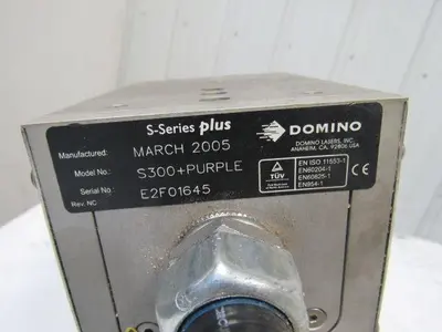 Domino S100+/S200+  W/S300+ Purple Laser Coding/Marking/Label System