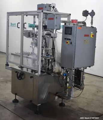 Used TURBOFIL HYP-25X HYBRID Cappers Chuck - Single Head Illinois US | Aaron Equipment #86983