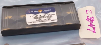 NEW Cobra DCMT21.51-CM CM14