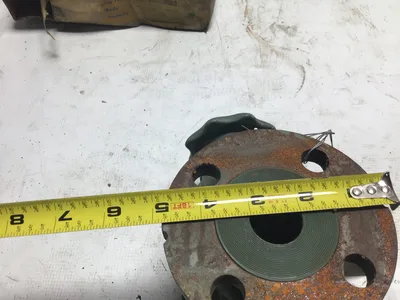 Plastic Lined Grinnell-Saunders 1 1/4 Flanged Diaphragm Valve