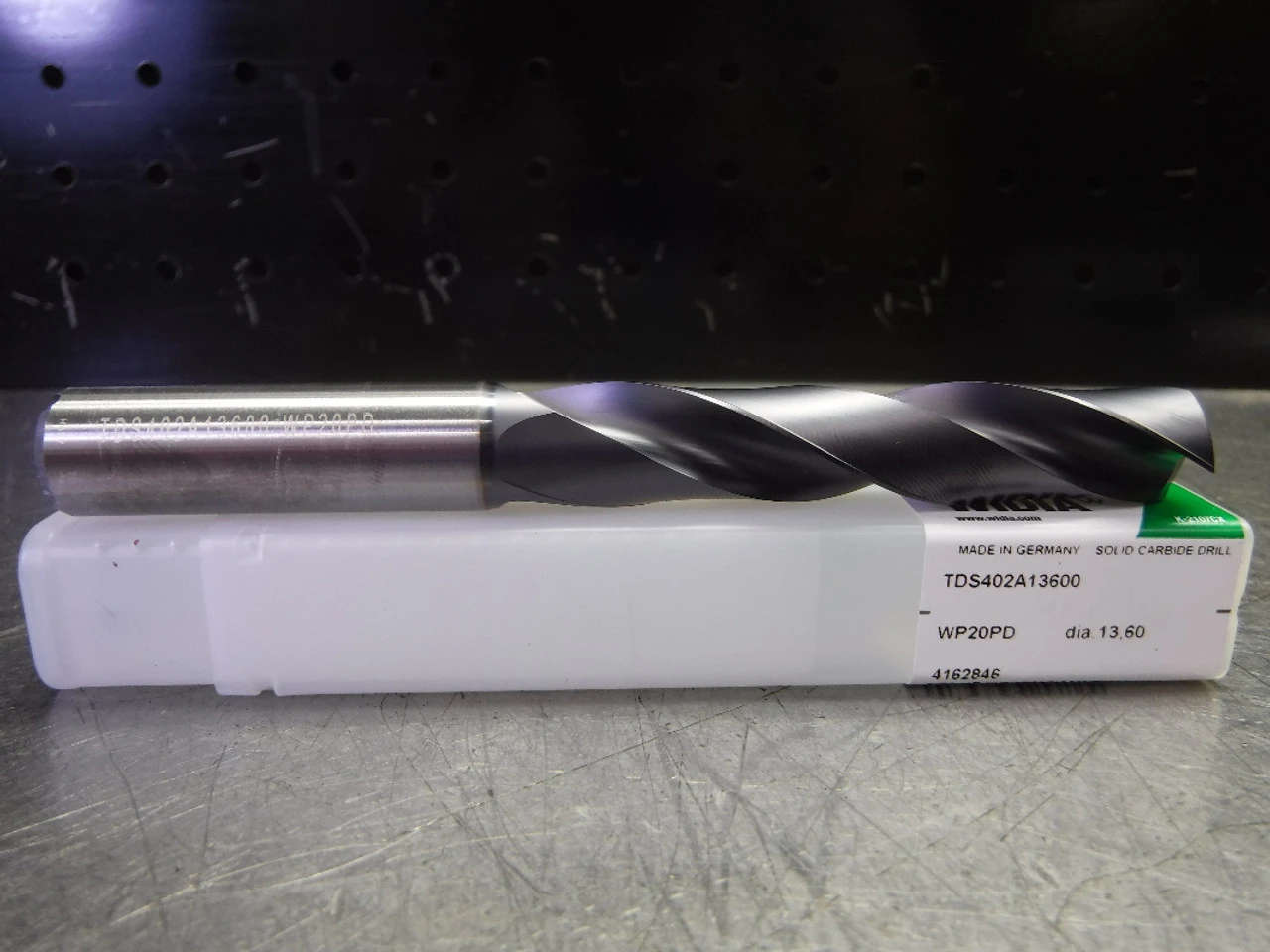 Widia 13.60mm Carbide Drill Coolant Thru TDS402A13600 WP20PD (LOC3659)