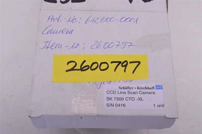NEW Schafter Kirchhoff SK7500CTO-XL