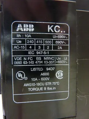 USED ABB KC31