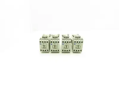 Allen Bradley 100-C23Z*400 Contactor Relay 24VDC Coil 30A 600V Lot of 4