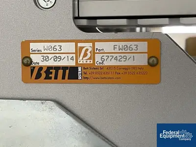 USED Brevetti CEA Brevetti Vial Inspection Unit, Model A1