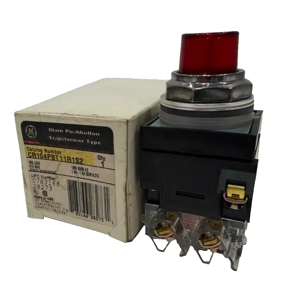 NEW GENERAL ELECTRIC CR104PBT11R1S2 PUSHBUTTON CR104PXG22