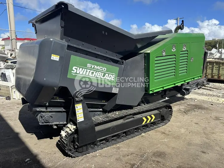Used SYMCO SB-200 SWITCHBLADE MOBILE SHREDDER Dual Rotor or Single Rotor Shredders British Columbia CA | US Recycling Equipment #1468713