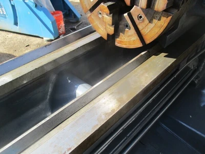 22" x 106" Axelson, oil country lathe, 9" throught hole & taper attachment