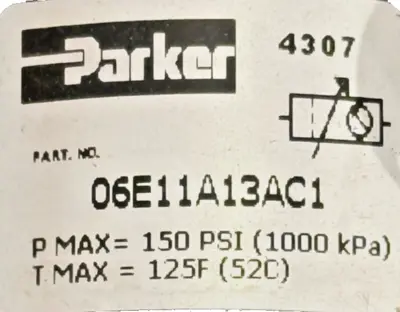 NEW PARKER SCHRADER BELLOWS 06E11A13AC1