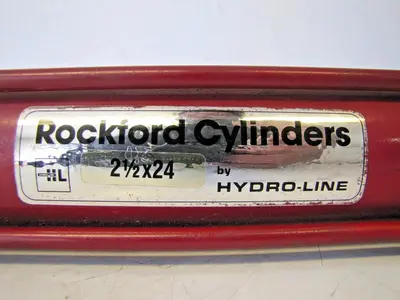 Hydroline Rockford 2.5” Bore x 24” Stroke Hydraulic Cylinder 2500 psi