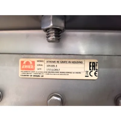 USED ERIEZ XRE GRATE IN HOUSING
