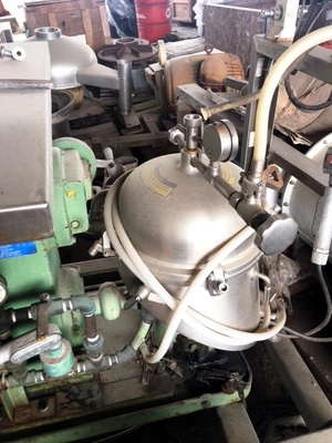 Westfalia SA 1-02-175 pilot plant separator, 316 SS.