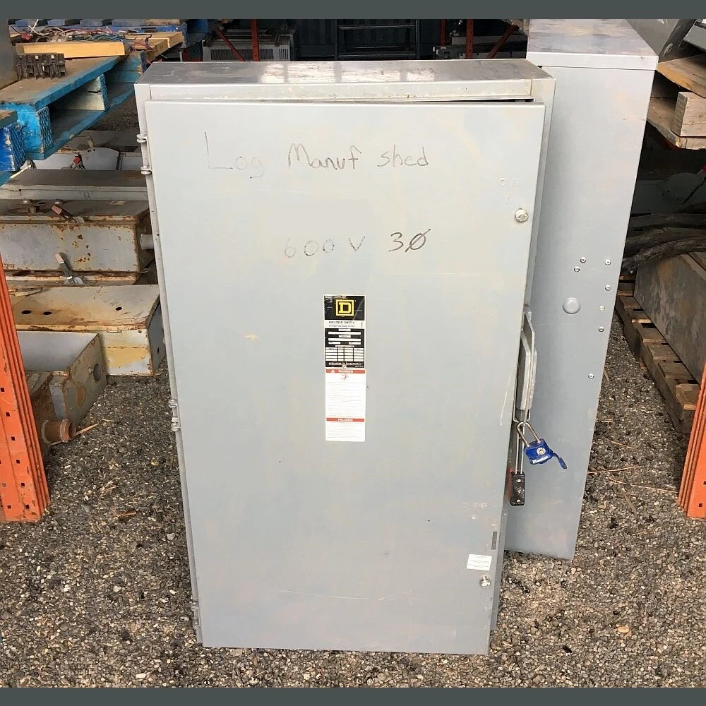 Square D 600 Amp 600 V Fusible Disconnect
