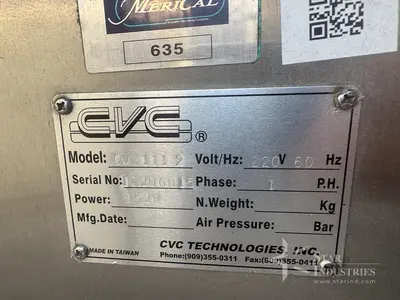 Used CVC _UNKNOWN_ Desiccant Fillers California US | Star Industries #1254617