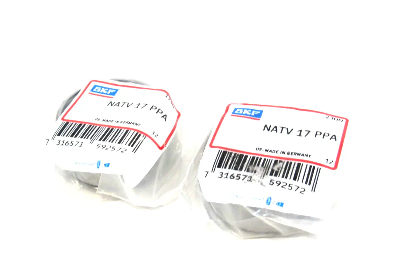 LOT OF 2 NEW SKF NATV 17 PPA YOKE ROLLER NATV17PPA