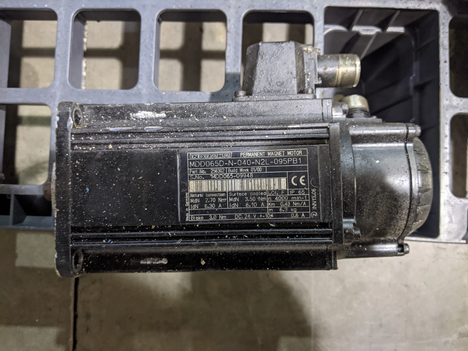 Indramat Servo Motor MDD065D-N-040-N2L-095PB1