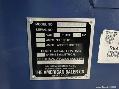Used AMERICAN DC6348-8T3 Balers Illinois US | Aaron Equipment #1518294