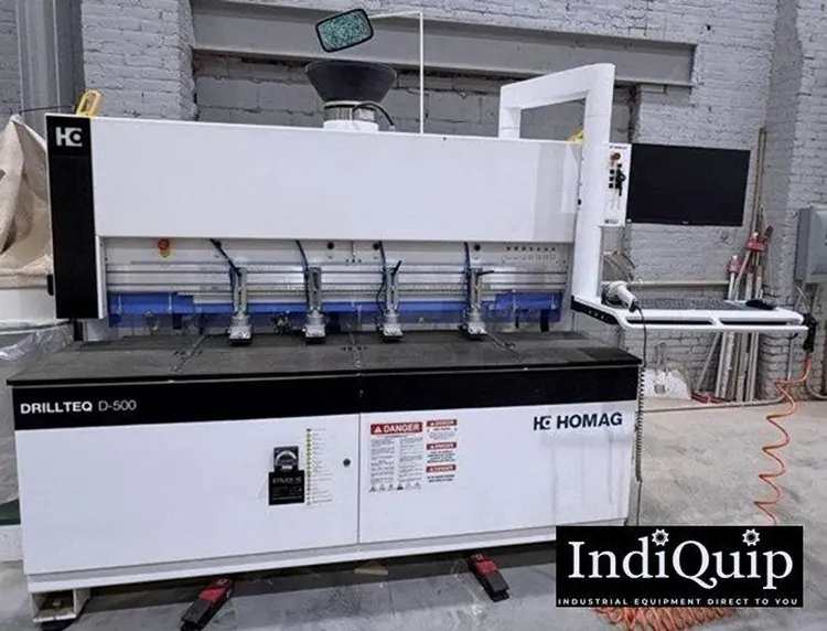 Used 2021 HOMAG DRILLTEQ D-500 260/012 Flexible Drilling and Inserting Machines US | IndiQuip #682549