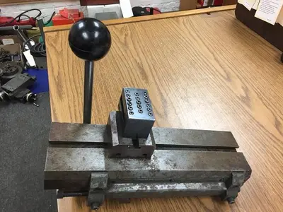 2485-440 Hardinge Operated Double Tool Cross Slide for DV-59, DSM-59 & HSL-59 Lathes