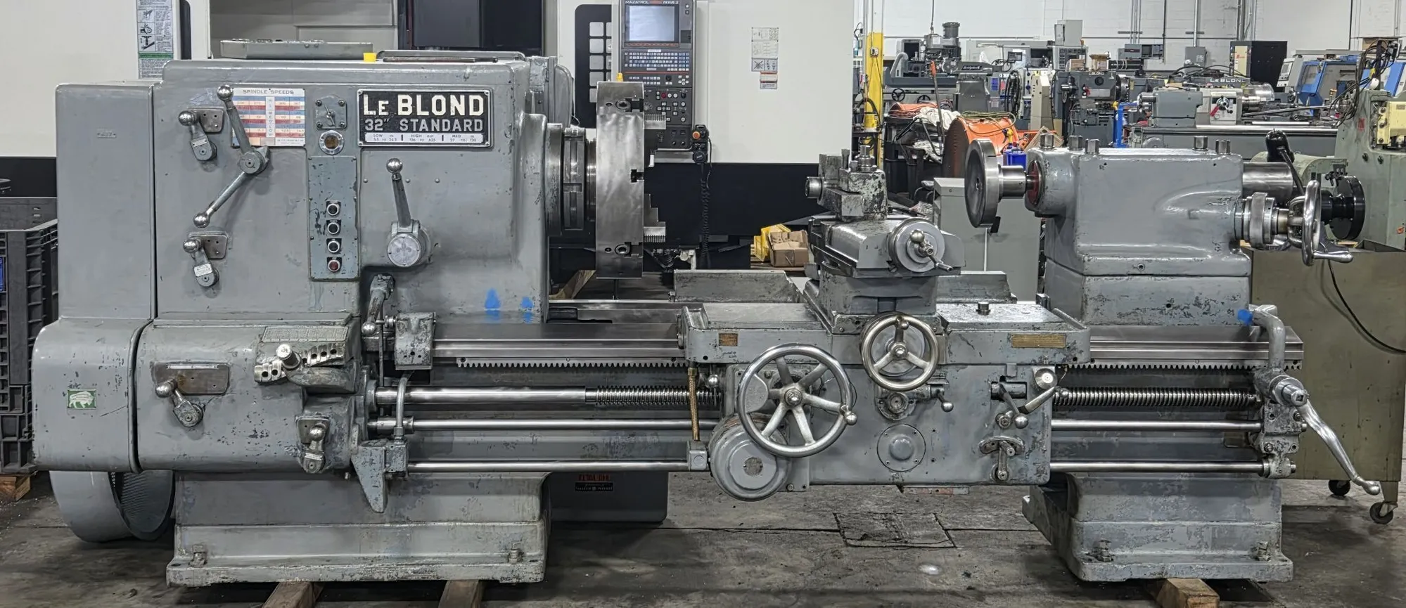 Used LEBLOND 32 Standard Engine Lathes Kentucky US | Machinery Central #1553112