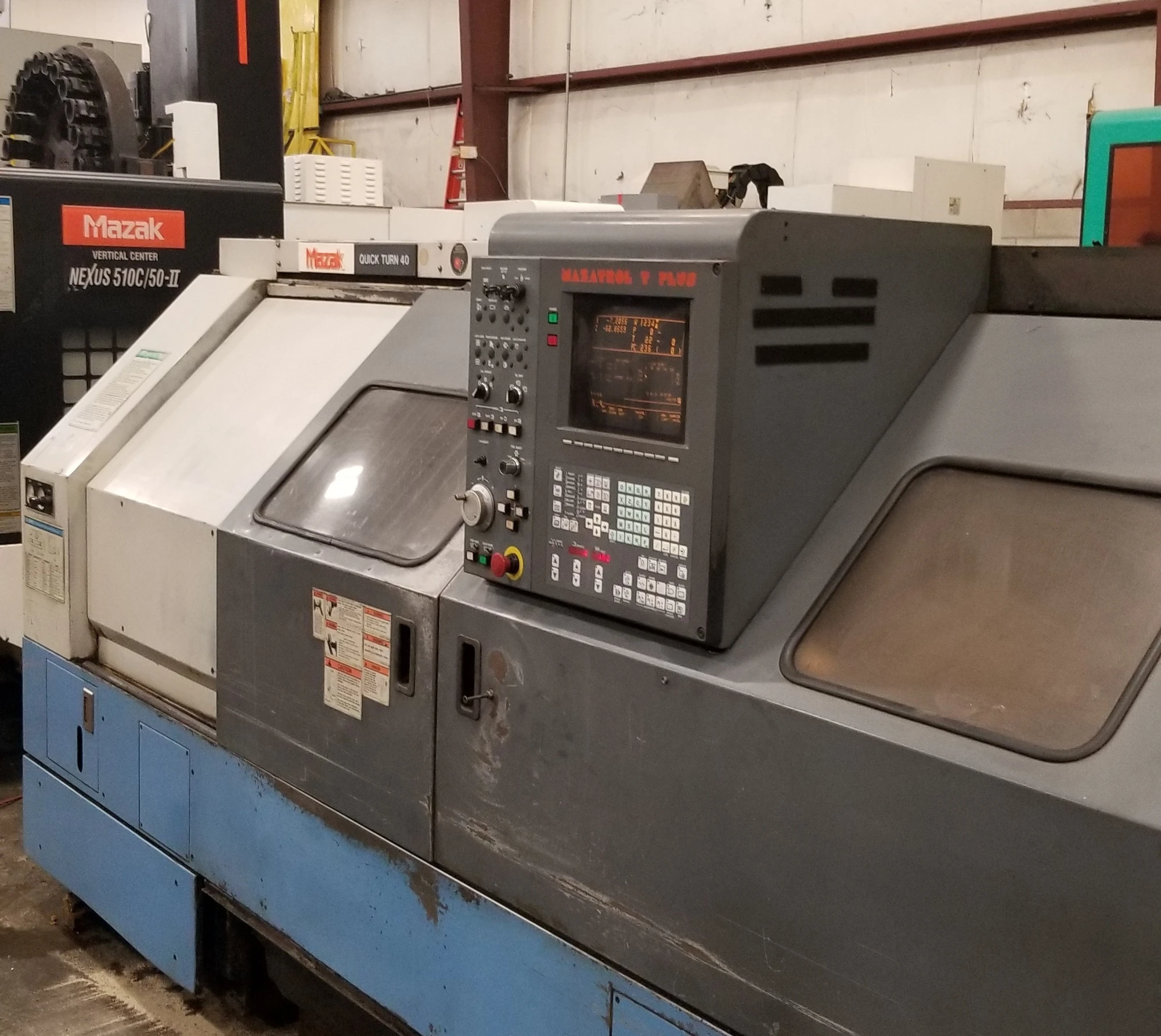 Used 1997 MAZAK QT 40/1500 CNC LATHES 2 AXIS 210412 | Quick