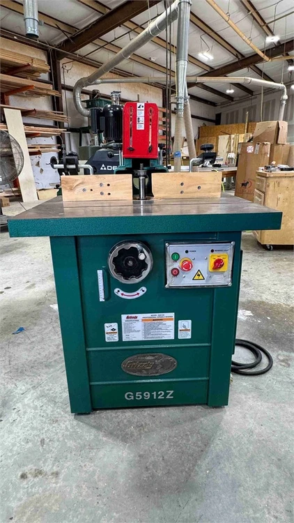 Used 2018 GRIZZLY G5912Z Woodworking Shapers Texas US | MachineryMax #1321871