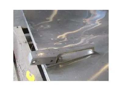 Stainless Steel Freezer Door for 76 1/2x35 1/2" Opening