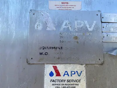 Used APV CREPACO _UNKNOWN_ Plate Exchangers North Carolina US | DH Griffin Used Equipment #1383790