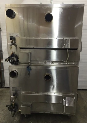 167-0091 Hardt 4500 Inferno Double Stack Natural Gas Rotisserie Oven