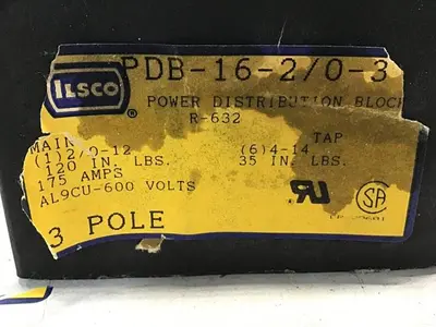 USED ILSCO PDB-16-2/0-3