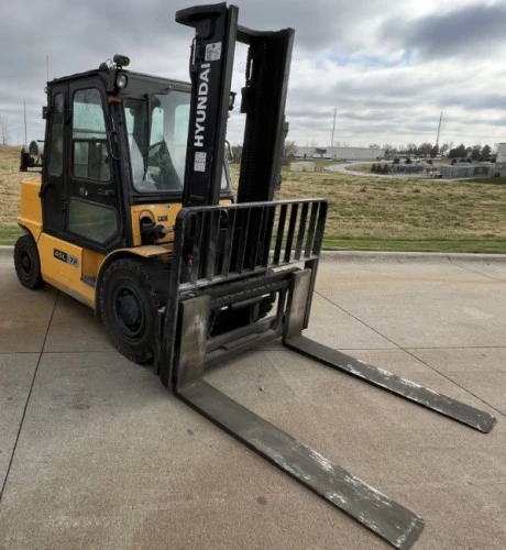 Used 2020 HYUNDAI 45L-7A Internal Combustion Forklifts: Pneumatic Tire Pennsylvania US | National Lift Equipment #1382577