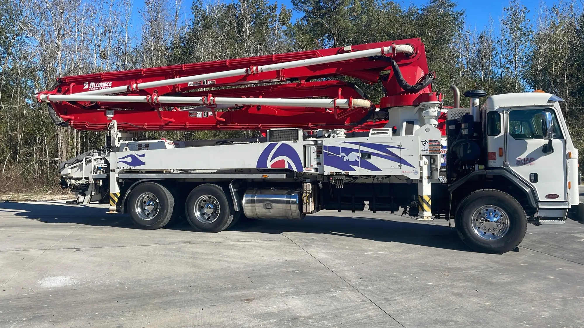 Used 2019 ALLIANCE JXLR 38-4.16H Concrete Pumps Colorado US | Concrete Pump Depot #1393963