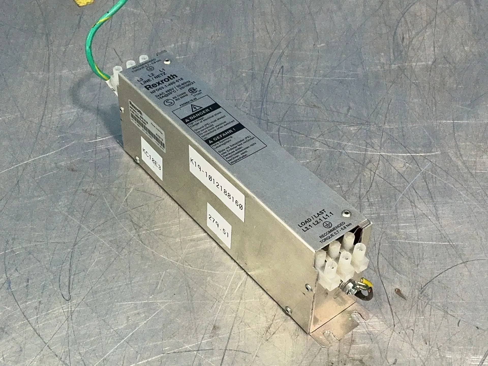 Used REXROTH NFD03.1480016 Filters Ohio US | HGR 24 #1263372