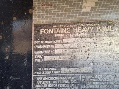 Used 2013 FONTAINE _UNKNOWN_ Lowboy Trailers Tennessee US | Moore Equipment #1517237