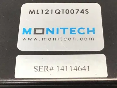 Used MONITECH ML121QT0074S Interface Monitors Michigan US | Ideal Machinery #1233072
