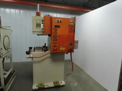 Anson Industries 10 Ton Hydraulic C Frame Press 100 gallon 20hp Power Unit 12"