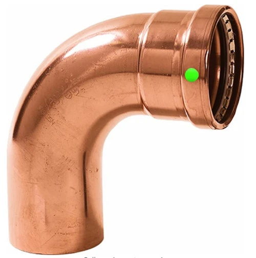 Viega 20648 4" ProPress XL-C x FTG Copper 90 deg Street Elbow [New]