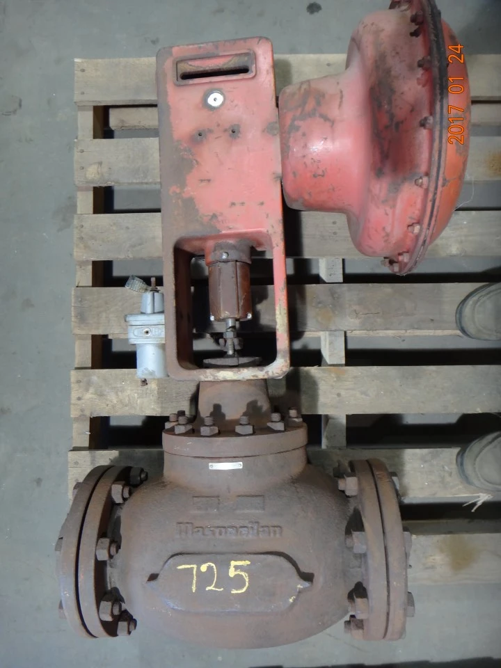 Masoneilan 6", Class 150, Cast Steel Control Valve