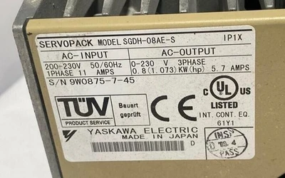 USED Yaskawa Does Not Apply