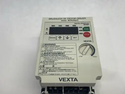 Used Oriental Motor Vexta DC Brushless Motor Driver Control BROKEN TERMINAL Speed Drives Michigan US | Maverick Industrial Sales #1395325