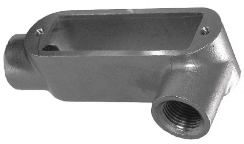 Calbrite S61000LL00 LL Style Conduit Body, 1 in NPT, 316 Stainless Steel 316SS [New]