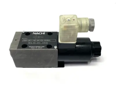 New | in-Stock NACHI HYDRAULIC SOLENOID VALVE 24VDC Solenoid Valves Michigan US | Maverick Industrial Sales #1090784