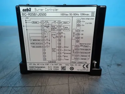 NEW 2018 AZBIL BCR25B1J0500